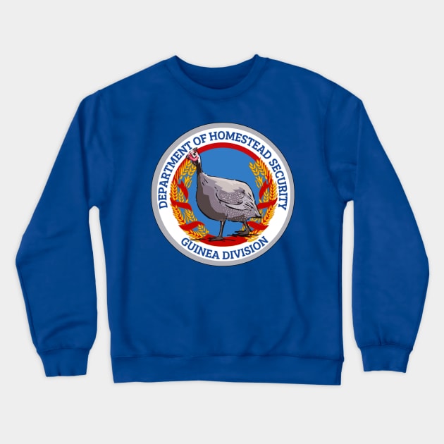 HOMESTEAD SECURITY GUINEA DIVISION Crewneck Sweatshirt by Desert Hippie Boutique